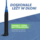 Apollo Funsport PL - Badminton Set Match Pro 400 - Rakieta do badmintona dla dzieci i dorosłych - Niebieski Zielony