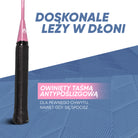 Apollo Funsport PL - Badminton Set Match Pro 400 - Rakieta do badmintona dla dzieci i dorosłych - Niebieski Różowy