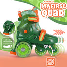 Apollo Funsport PL - Apollo Kids My 1st Skates regulowane wrotki dla dzieci, rozmiar 26-30 - Zielony