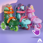 Apollo Funsport PL - Apollo Kids My 1st Skates regulowane wrotki dla dzieci, rozmiar 26-30 - Różowy