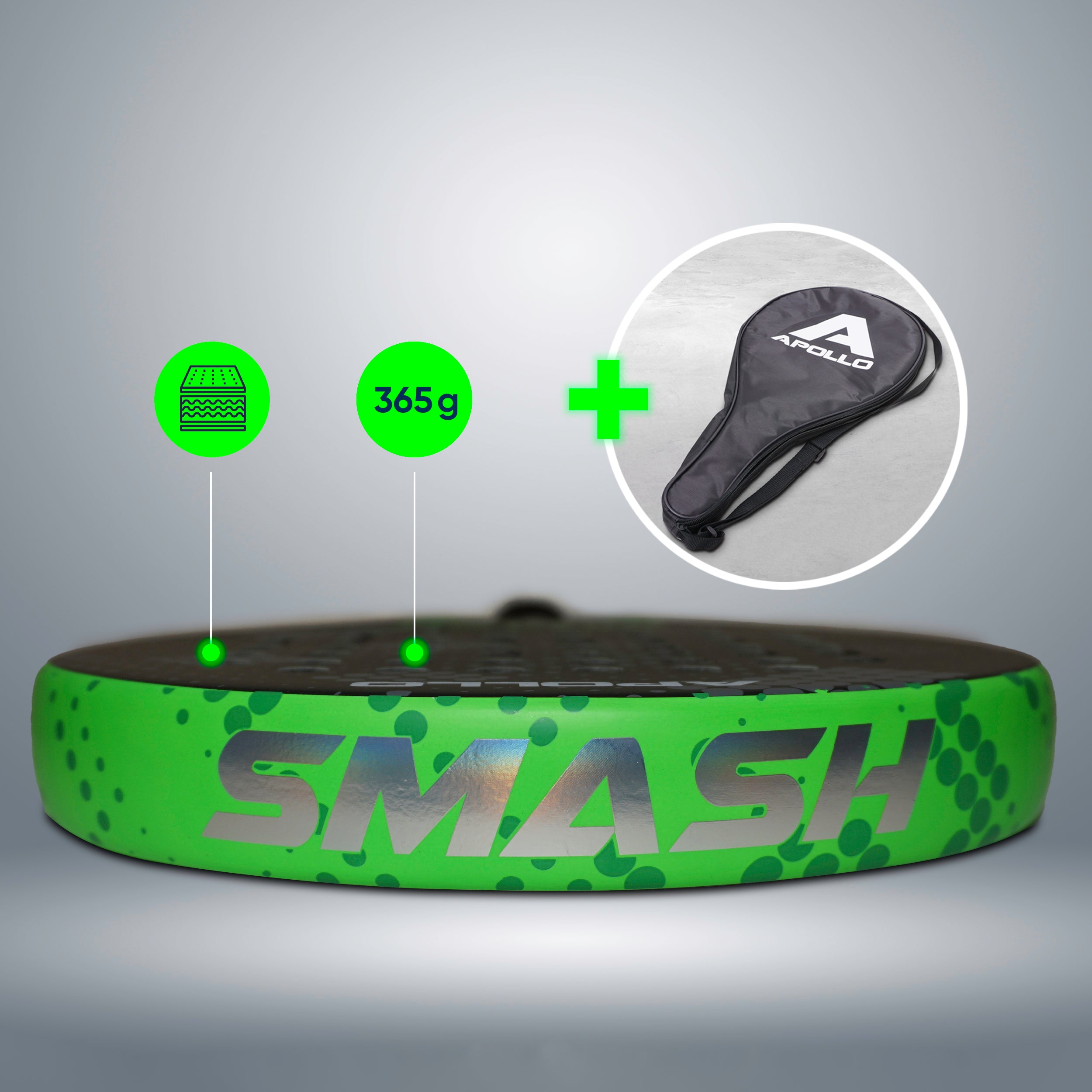 Apollo Funsport PL - Rakieta do padla Apollo 3K Smash - Green