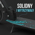 Apollo - Składana hulajnoga miejska dla dzieci „Phantom” z regulowaną wysokością kierownicy - Niebieski