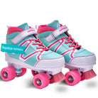 Apollo - Wrotki z miękkimi butami, regulowane rozmiarowo, dla dzieci - "Candy" - L (39-42)