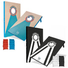 Ocean 5 - Cornhole Pro - duża gra w rzucanie woreczków, gra na świeżym powietrzu, gra w rzucanie -