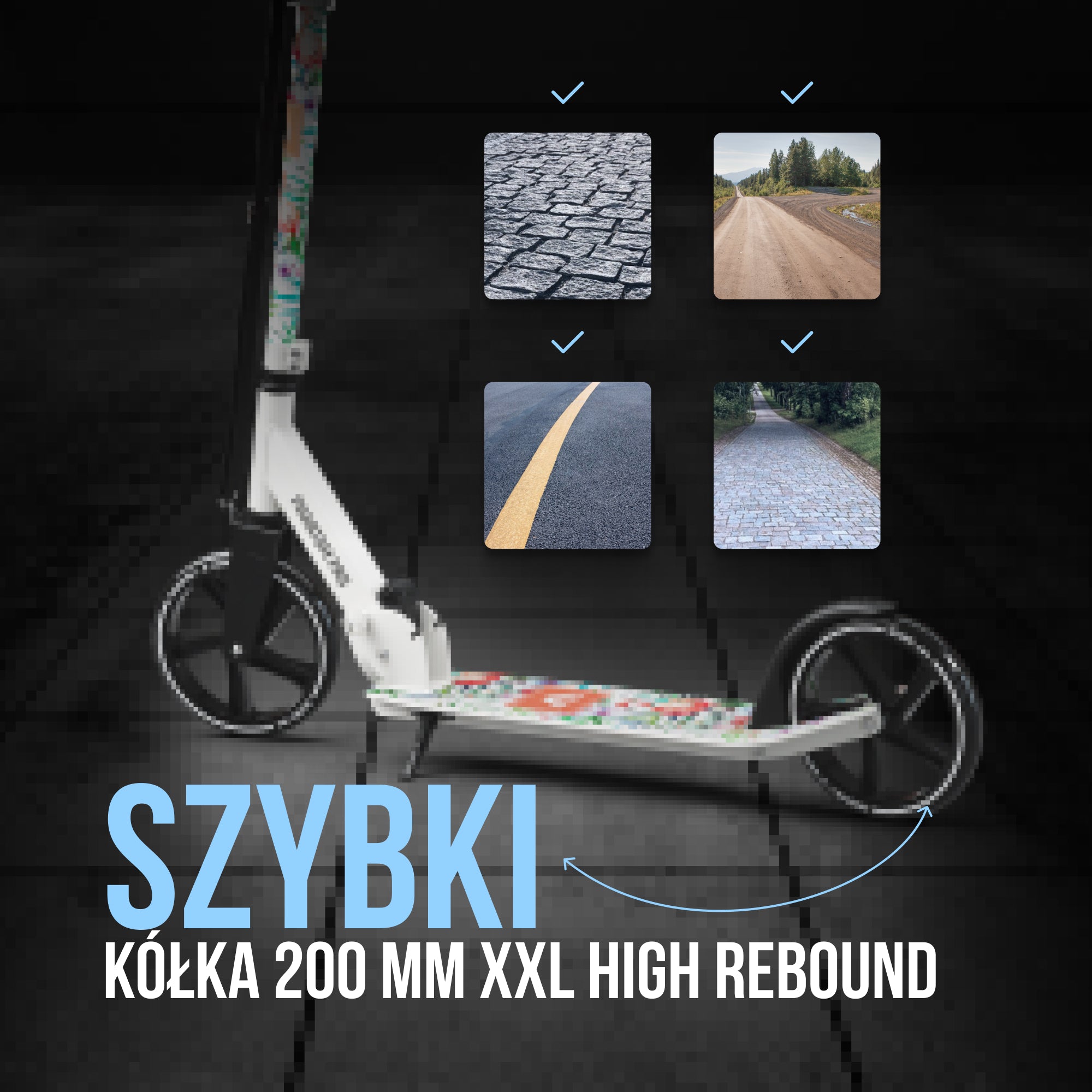 Apollo - Składana hulajnoga miejska dla dzieci „Phantom” z regulowaną wysokością kierownicy - Flamingo