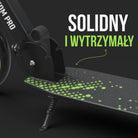 Apollo - Składana hulajnoga miejska dla dzieci „Phantom” z regulowaną wysokością kierownicy - Zielony