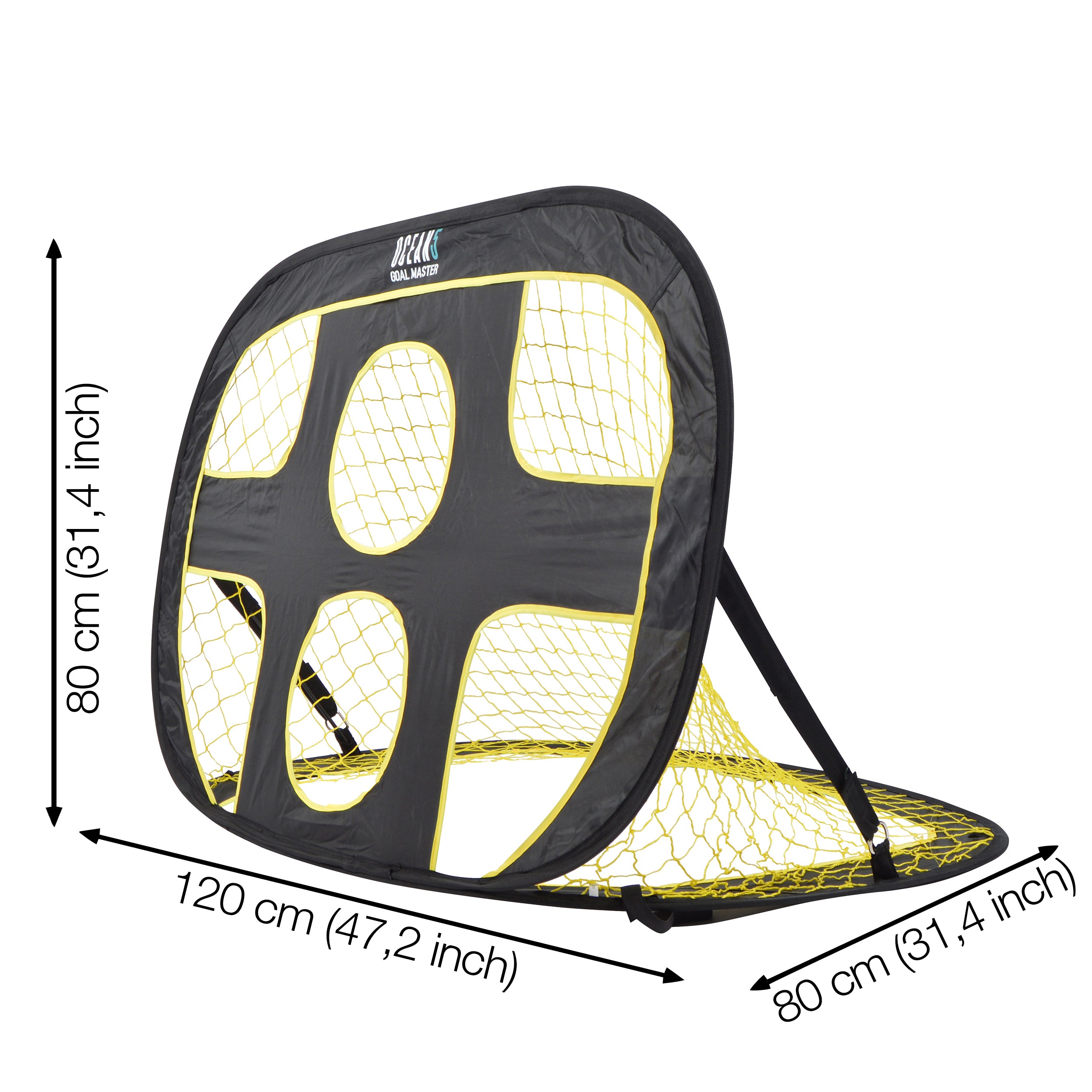 Apollo Funsport PL - Pop-Up bramka do piłki nożnej Goal Master - Goal Master Pop-Up-Tor