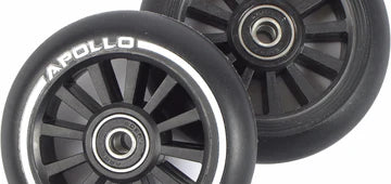 Apollo - Stunt Scooter 100mm ALU / PP Core Wheel Set - Czarny - PP-Core