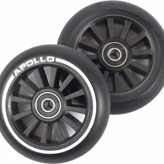 Apollo - Stunt Scooter 100mm ALU / PP Core Wheel Set - Czarny - PP-Core