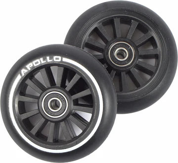 Apollo - Stunt Scooter 100mm ALU / PP Core Wheel Set - Czarny - PP-Core