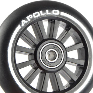 Apollo - Stunt Scooter 100mm ALU / PP Core Wheel Set - Czarny - PP-Core