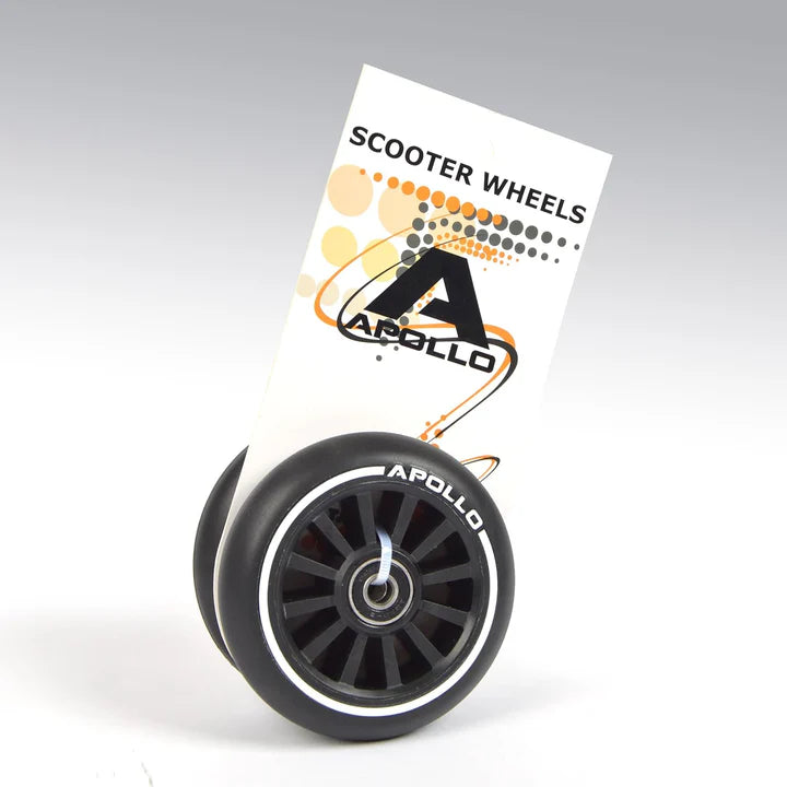 Apollo - Stunt Scooter 100mm ALU / PP Core Wheel Set - Czarny - PP-Core