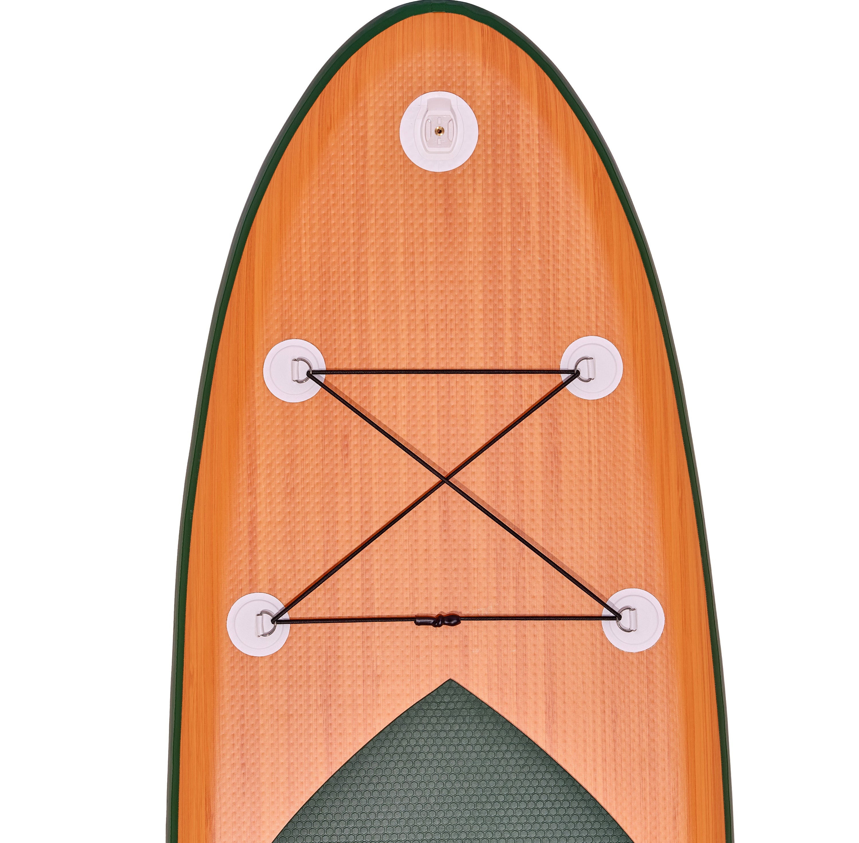 Apollo Funsport PL - Zestaw kompletny deska SUP - Nadmuchiwany Stand Up Paddle Board - Drewniany - Wood Green