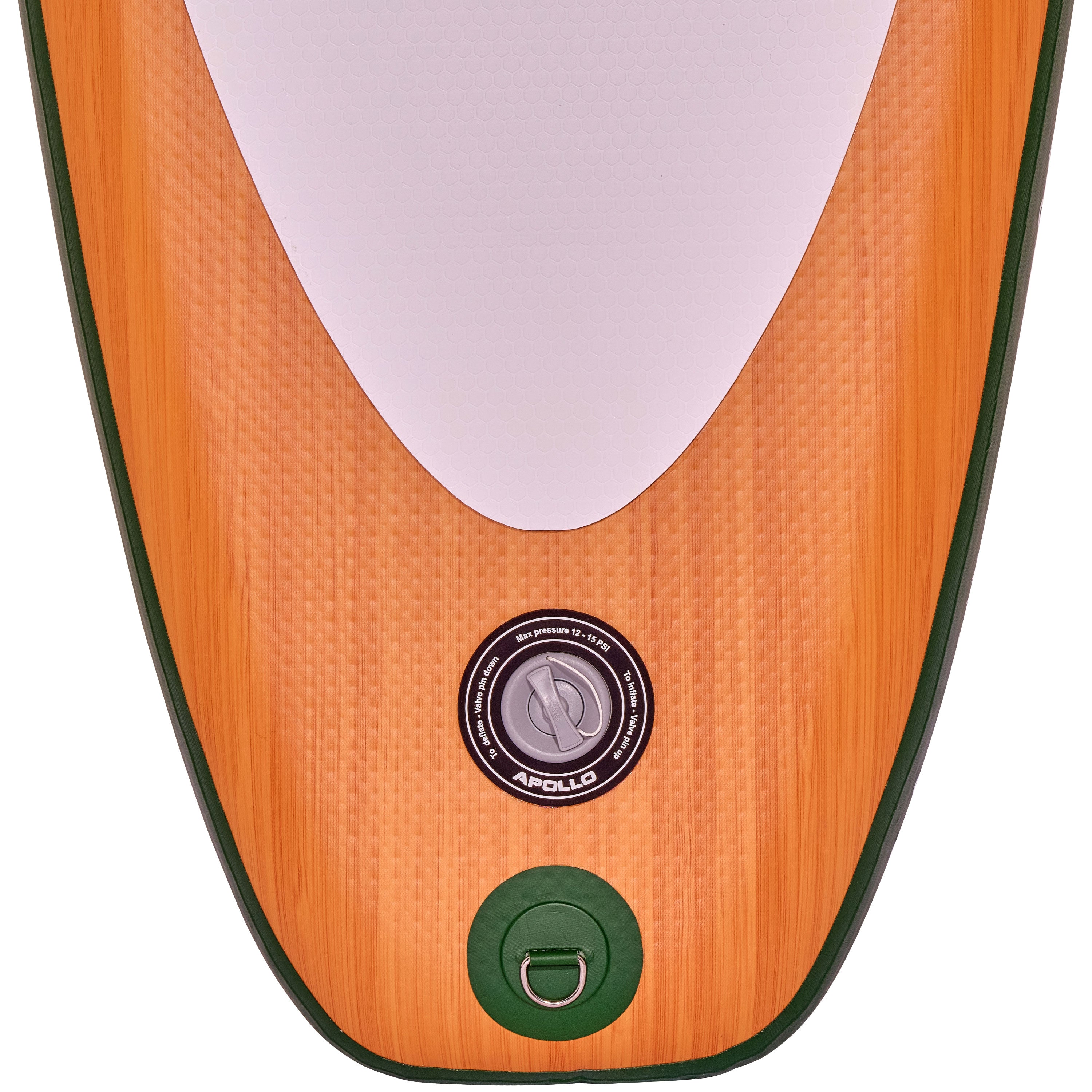Apollo Funsport PL - Zestaw kompletny deska SUP - Nadmuchiwany Stand Up Paddle Board - Drewniany - Wood Green