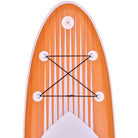 Apollo Funsport PL - Zestaw kompletny deska SUP - Nadmuchiwany Stand Up Paddle Board - Drewniany - Wood White