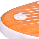 Apollo Funsport PL - Zestaw kompletny deska SUP - Nadmuchiwany Stand Up Paddle Board - Drewniany - Wood White