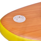 Apollo Funsport PL - Zestaw kompletny deska SUP - Nadmuchiwany Stand Up Paddle Board - Drewniany - Wood Yellow