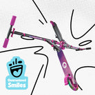 Apollo - Hulajnoga miejska z amortyzacją „Skyracer” składana, z regulowaną wysokością kierownicy koła 145mm - Starlight