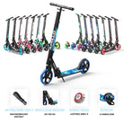 Apollo - Składana hulajnoga miejska dla dzieci „Phantom” z regulowaną wysokością kierownicy - Stars