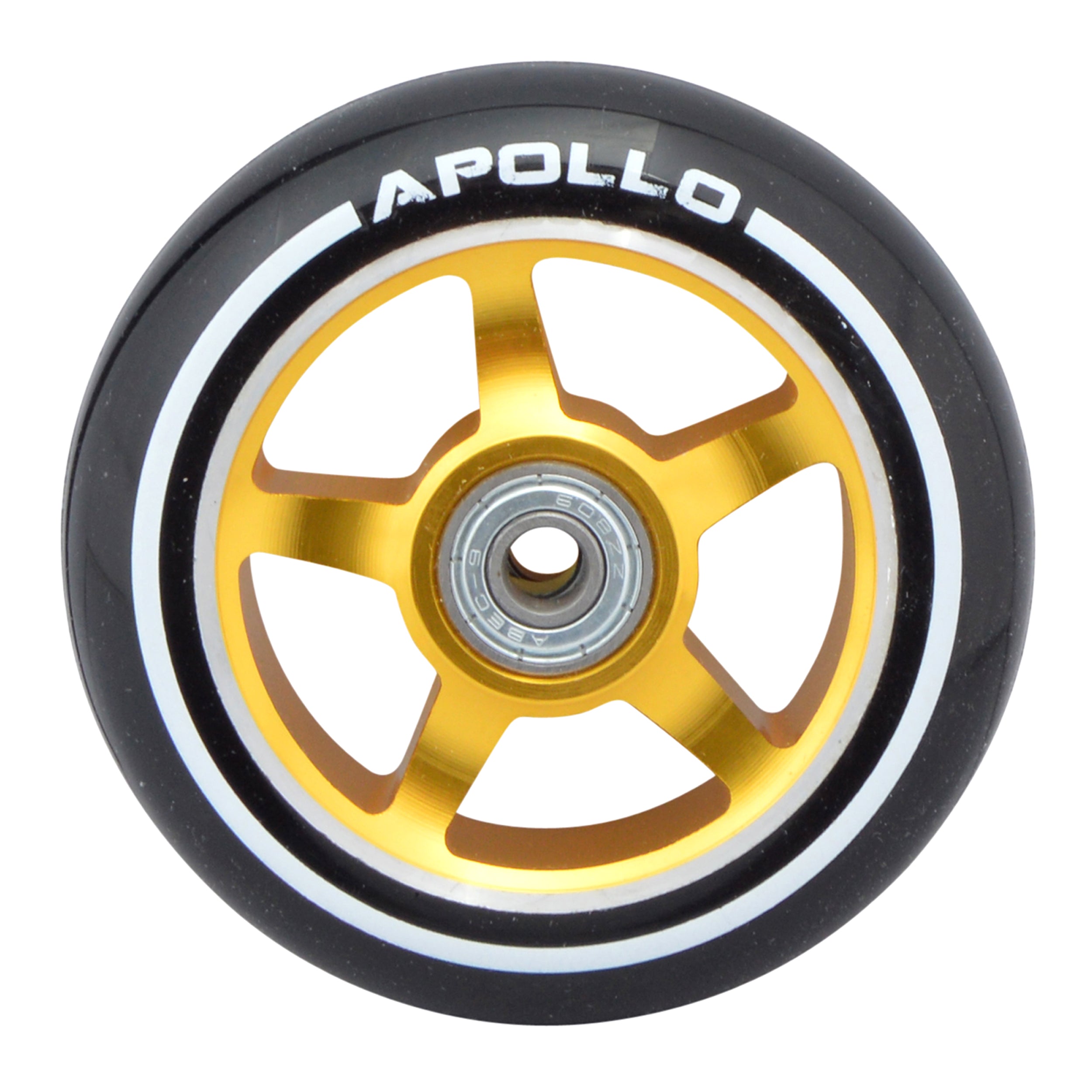 Apollo - Stunt Scooter 100mm ALU / PP Core Wheel Set - Złoty - ALU Core