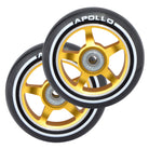Apollo - Stunt Scooter 100mm ALU / PP Core Wheel Set - Złoty - ALU Core
