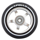 Apollo - Stunt Scooter 100mm ALU / PP Core Wheel Set - Srebrny - ALU Core