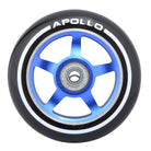 Apollo - Stunt Scooter 100mm ALU / PP Core Wheel Set - Niebieski - ALU Core