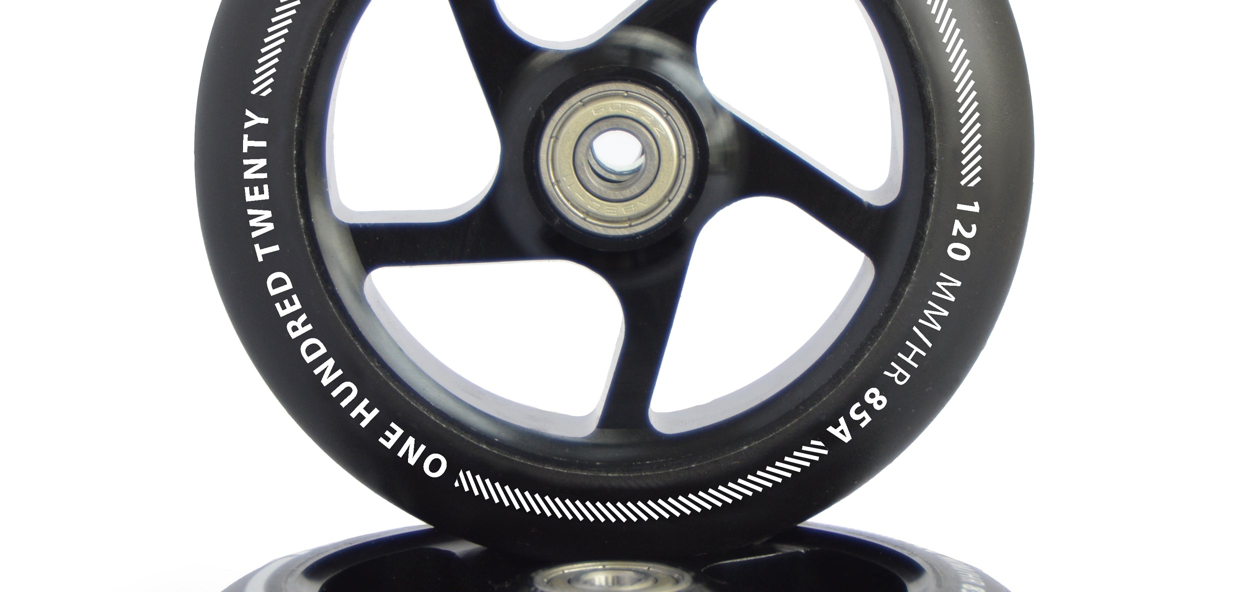 Apollo - Zestaw kół do hulajnogi stunt 120 mm z rdzeniem aluminiowym -