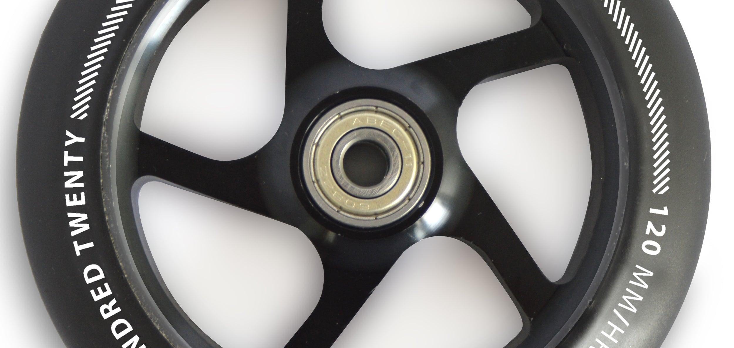 Apollo - Zestaw kół do hulajnogi stunt 120 mm z rdzeniem aluminiowym -