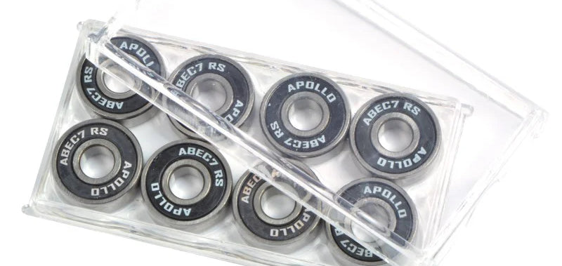 Apollo - Łożyska kulkowe 8x czarne - Abec 7 firmy Apollo -