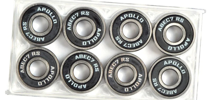 Apollo - Łożyska kulkowe 8x czarne - Abec 7 firmy Apollo -