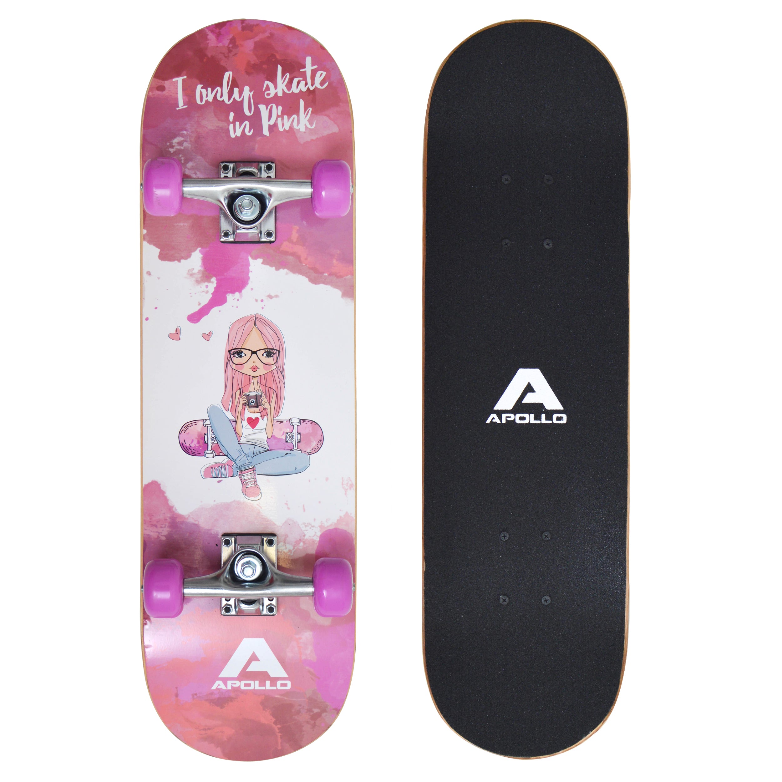 Apollo - Dziecięca deskorolka - "Skaterprincess" - 71 cm - Skaterprincess