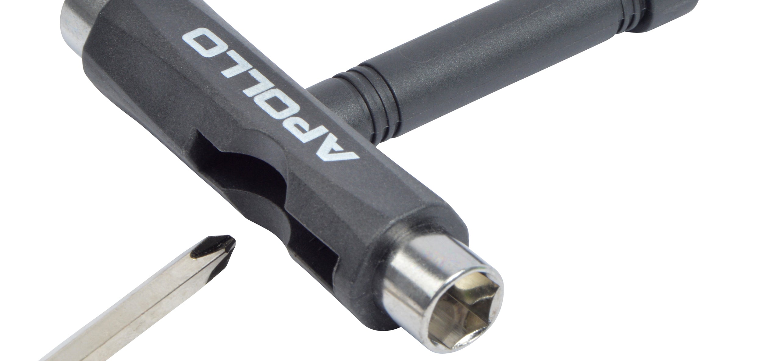 Apollo - Apollo T-Tool klucz do deskorolek i longboardów - Czarny