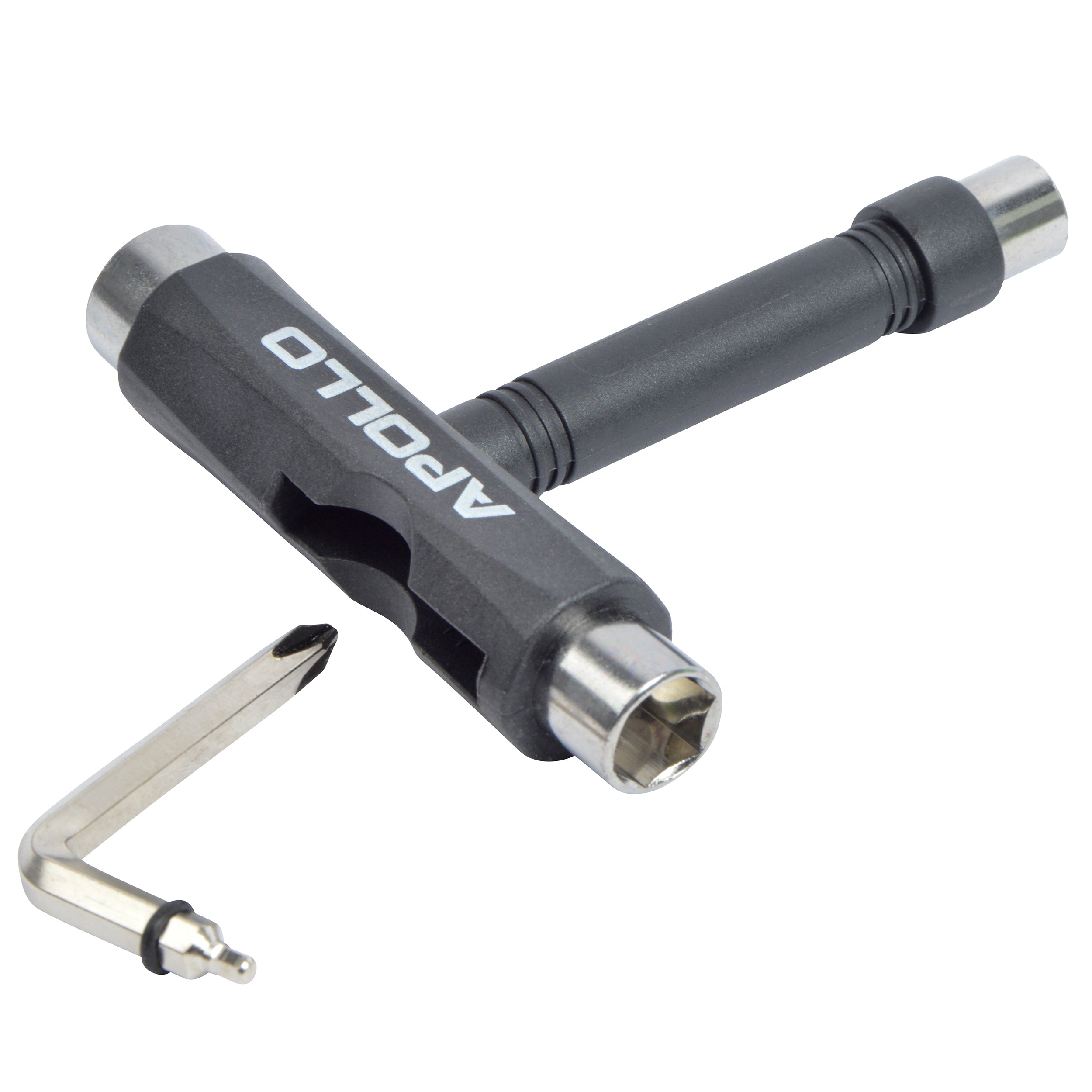 Apollo - Apollo T-Tool klucz do deskorolek i longboardów - Czarny