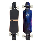 Apollo - Longboard "Nebula Twin Tip DT" - 40" w zestawie z T-Tool - Nebula