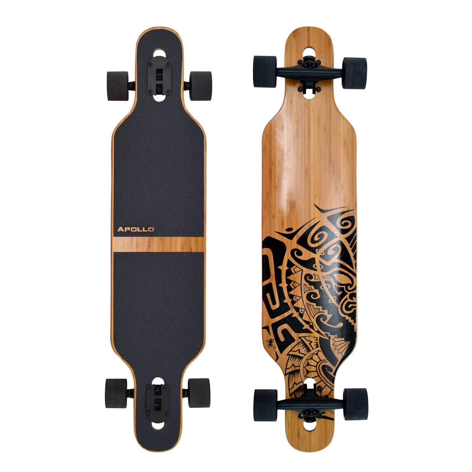 Apollo - Longboard "Tuvalu Wood" - 38" w zestawie z T-Tool - Tuvalu wood