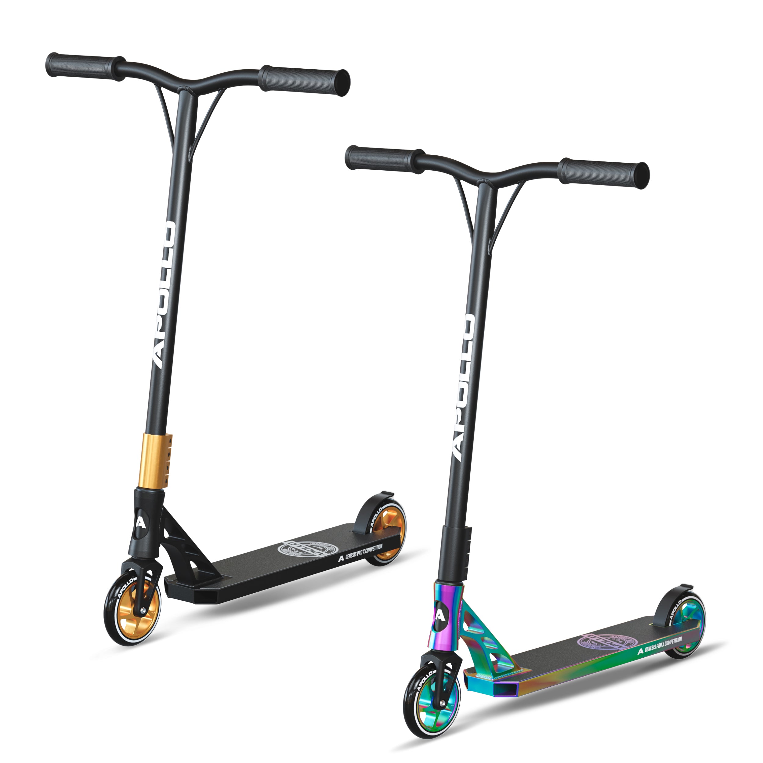 Apollo - Hulajnoga high-end stunt "Genesis Pro X Competition" z łożyskami ABEC 9 -