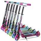 Apollo - Hulajnoga miejska z amortyzacją „Skyracer” składana, z regulowaną wysokością kierownicy koła 145mm -