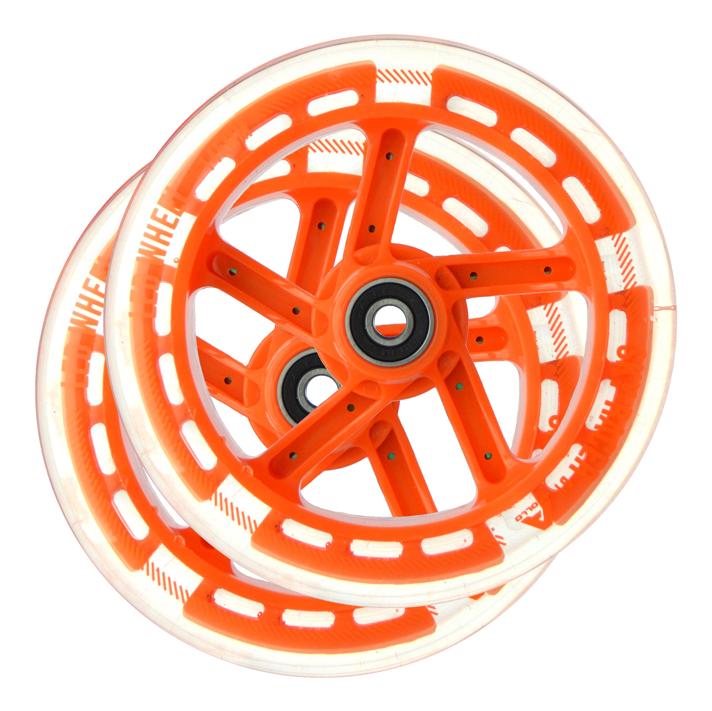 Apollo - Zestaw zapasowych kół do Skyracer - 145 mm - Pomarańczowy