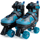 Apollo Champion Regulowane Rolki Quad - Regulowane Rolki dla Dzieci Niebieski