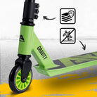 Apollo Stunt Scooter Gravity - Zabawkowa hulajnoga dla dzieci i nastolatków Zielony