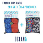 Apollo Funsport PL - Ocean 5 Extreme Boule – Zestaw miękkich bouli - 2er SET Dots + ZicZac
