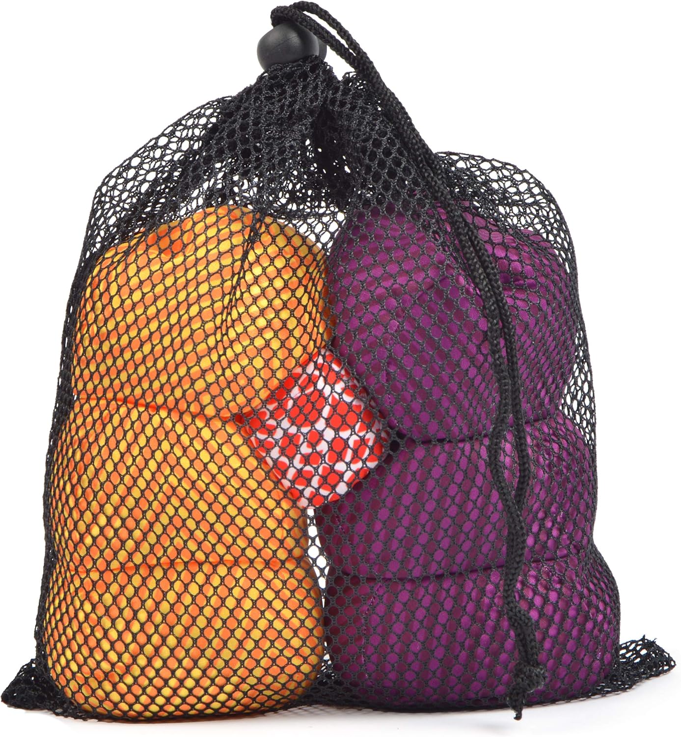 Apollo Funsport PL - Ocean 5 Extreme Boule – Zestaw miękkich bouli - Lines - Kolor: fioletowy żółty