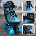 Apollo Champion Regulowane Rolki Quad - Regulowane Rolki dla Dzieci Niebieski