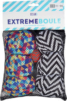 Apollo Funsport PL - Ocean 5 Extreme Boule – Zestaw miękkich bouli - Triangel ZicZac - Kolor: czarny biały