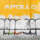 Apollo Stunt Scooter Gravity - Zabawkowa hulajnoga dla dzieci i nastolatków Czarny Zielony