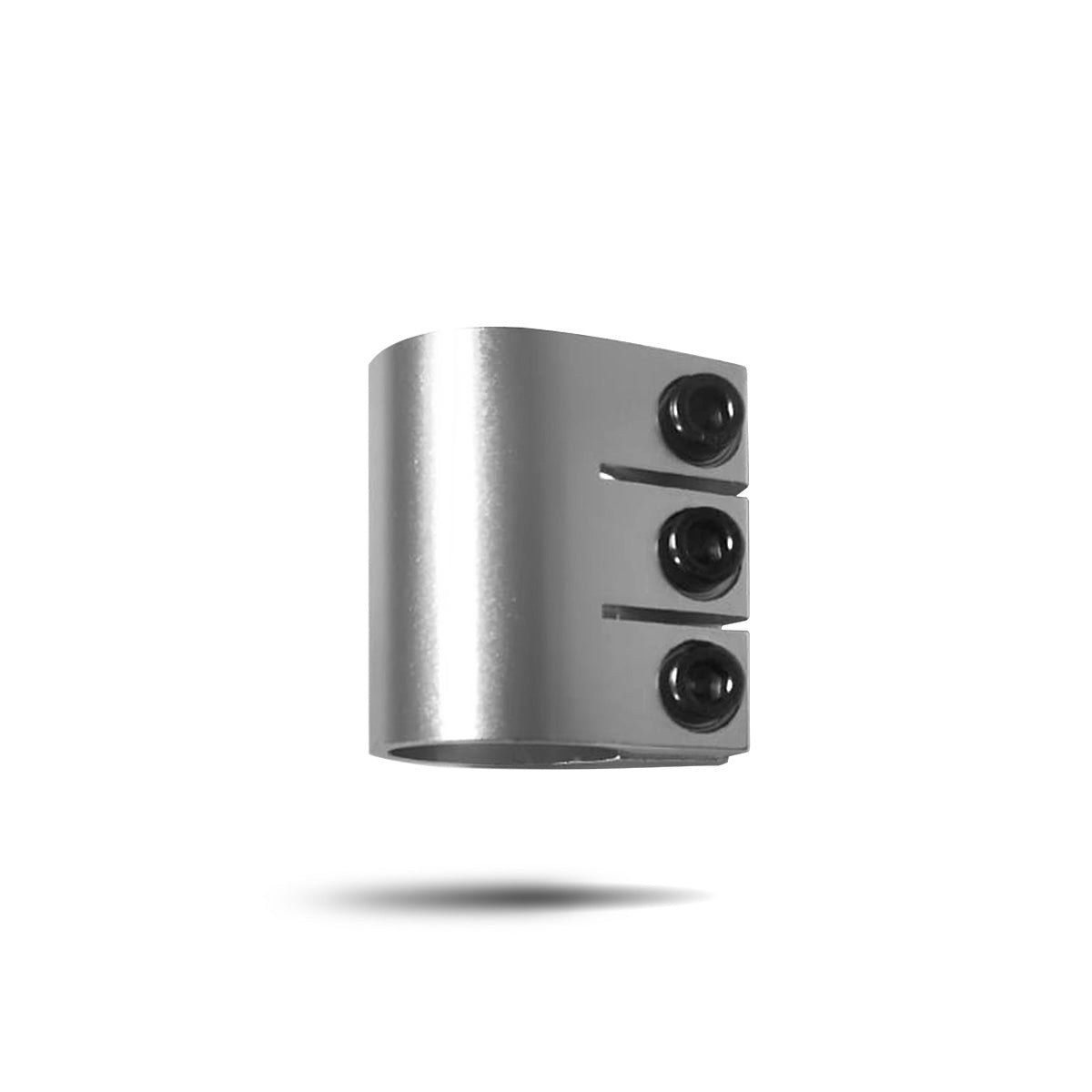 Apollo - CZĘŚĆ ZAMIENNA - Zacisk kierownicy do hulajnogi stunt / zacisk - 3 śruby - srebrny ELOX -