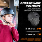 Apollo - Kask do jazdy na deskorolce, kask multi-sportowy dla mężczyzn, kobiet, dzieci, regulowany kask rowerowy dla dzieci - Broken