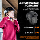 Apollo - Kask do jazdy na deskorolce, kask multi-sportowy dla mężczyzn, kobiet, dzieci, regulowany kask rowerowy dla dzieci - Dark Carbon