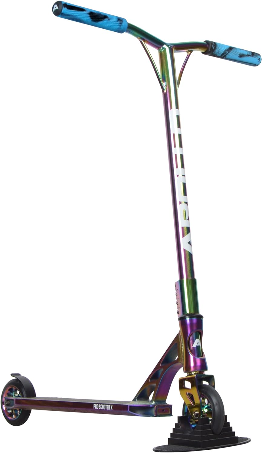 Apollo - Apollo Stunt Scooter uchwyty 160 mm miękkie uchwyty kierownicy z końcówkami - Niebieski Czarny